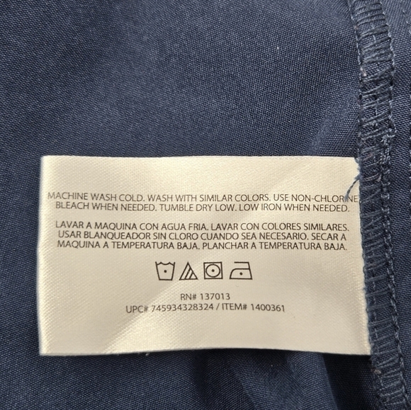 ORVIS NAVY BLUE ATHLETIC SKIRT SKORT MESH SHORTS WOMEN LARGE TENNIS PICKLEBALL - Picture 12 of 14